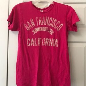Pink San Fran tee
